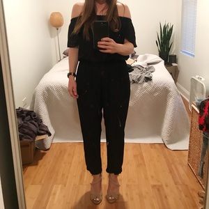 Anthropologie Pants - Anthropologie silk jumpsuit Anthropologie Pants - Anthropologie silk jumpsuit